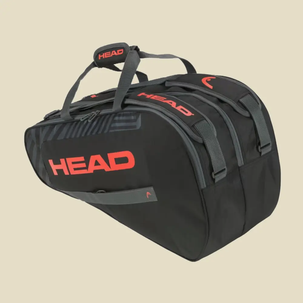 Head Base padelikott M must punane 2023