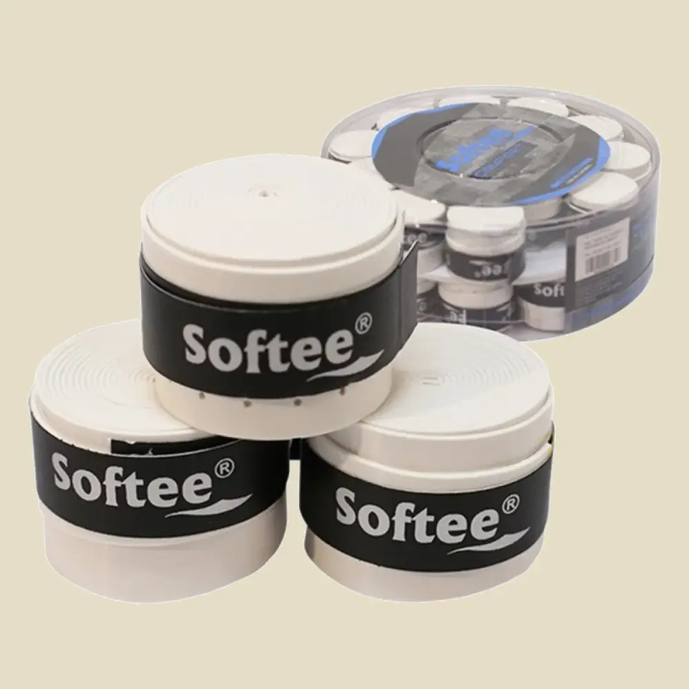 Overgripid Softee Comfort Perforeeritud Valge pakis 30 tükki