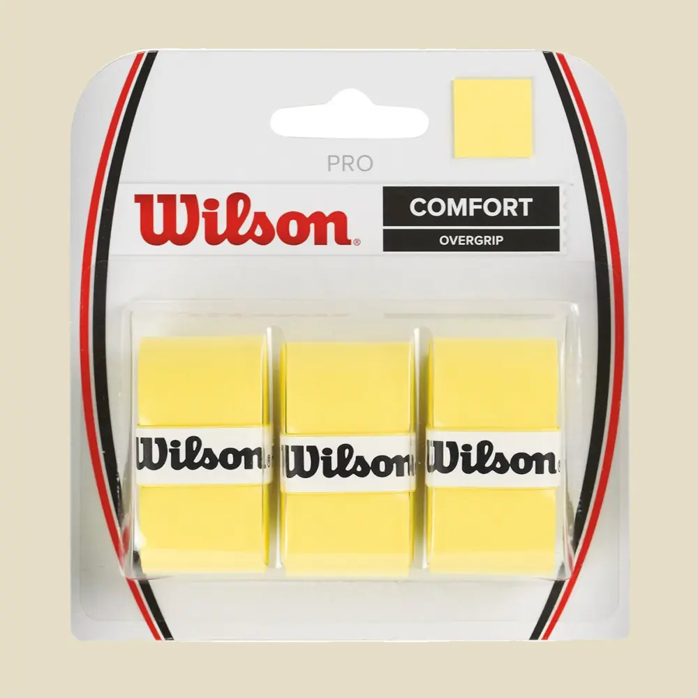Overgripid Wilson Padel Pro Comfort Kollased – 3tk
