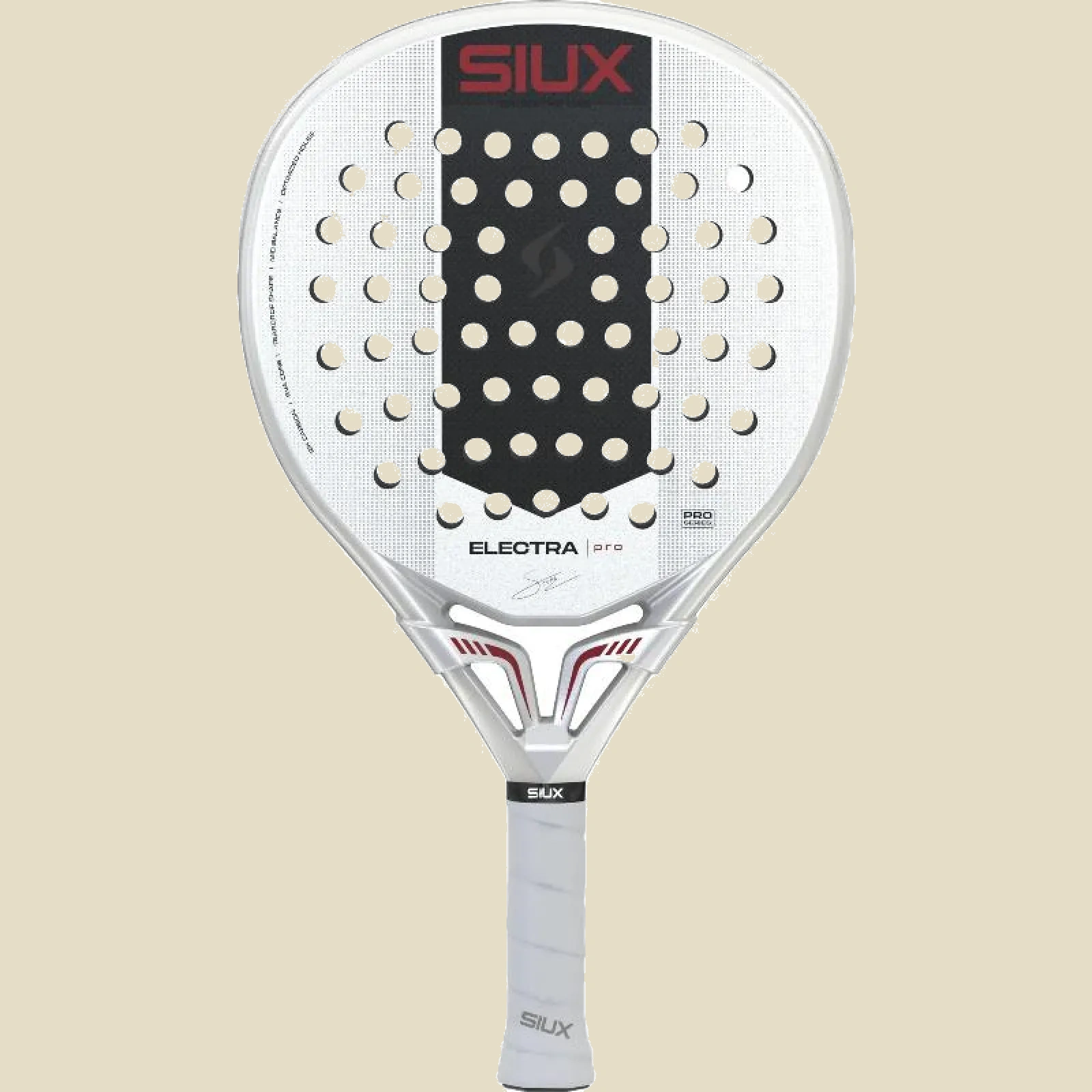 Siux Stupa Electra Pro 2027 valge, must, eestvaade