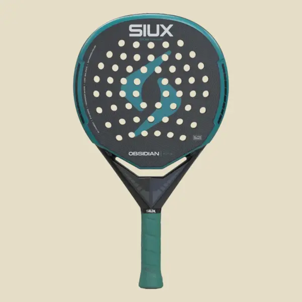 Siux Obsidian Elite 2027, must / türkiis, eestvaade