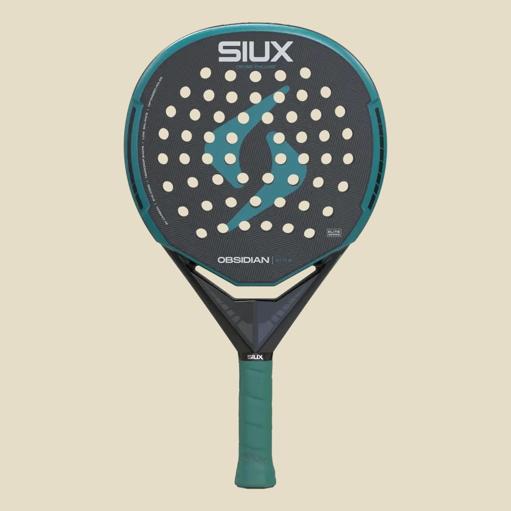 Siux Obsidian Elite 2027, must / türkiis, eestvaade