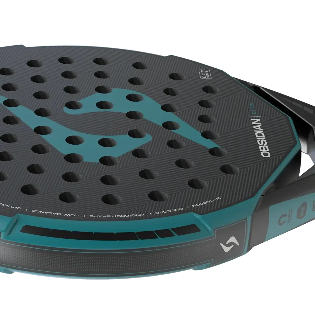 Siux Obsidian Elite 2027, must / türkiis, lähivaade