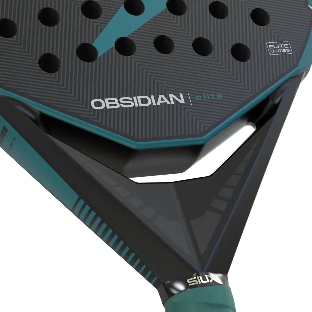 Siux Obsidian Elite 2027, must / türkiis, lähivaade