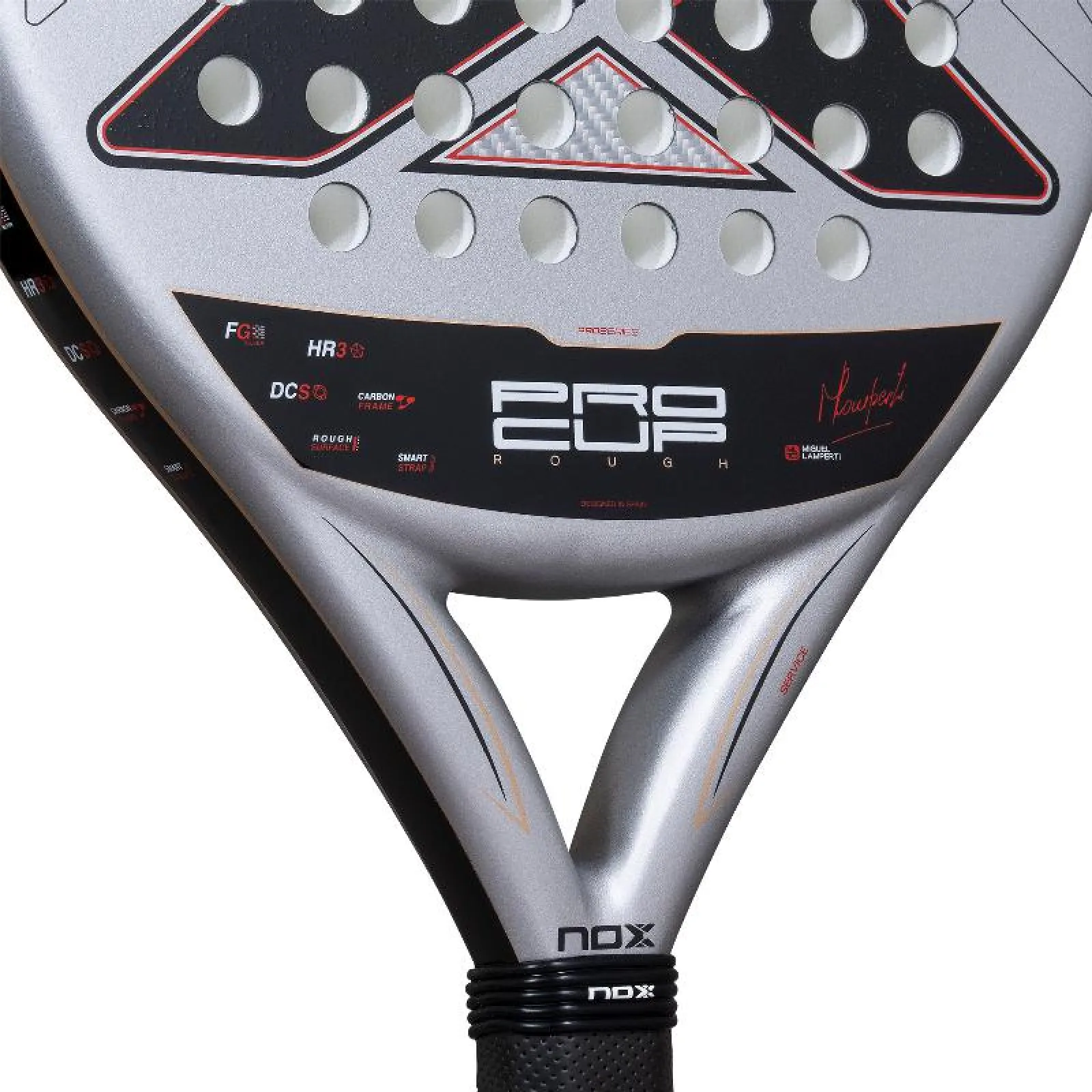 Nox ML10 Pro Cup Rough Surface 2027, hall / must, lähivaade