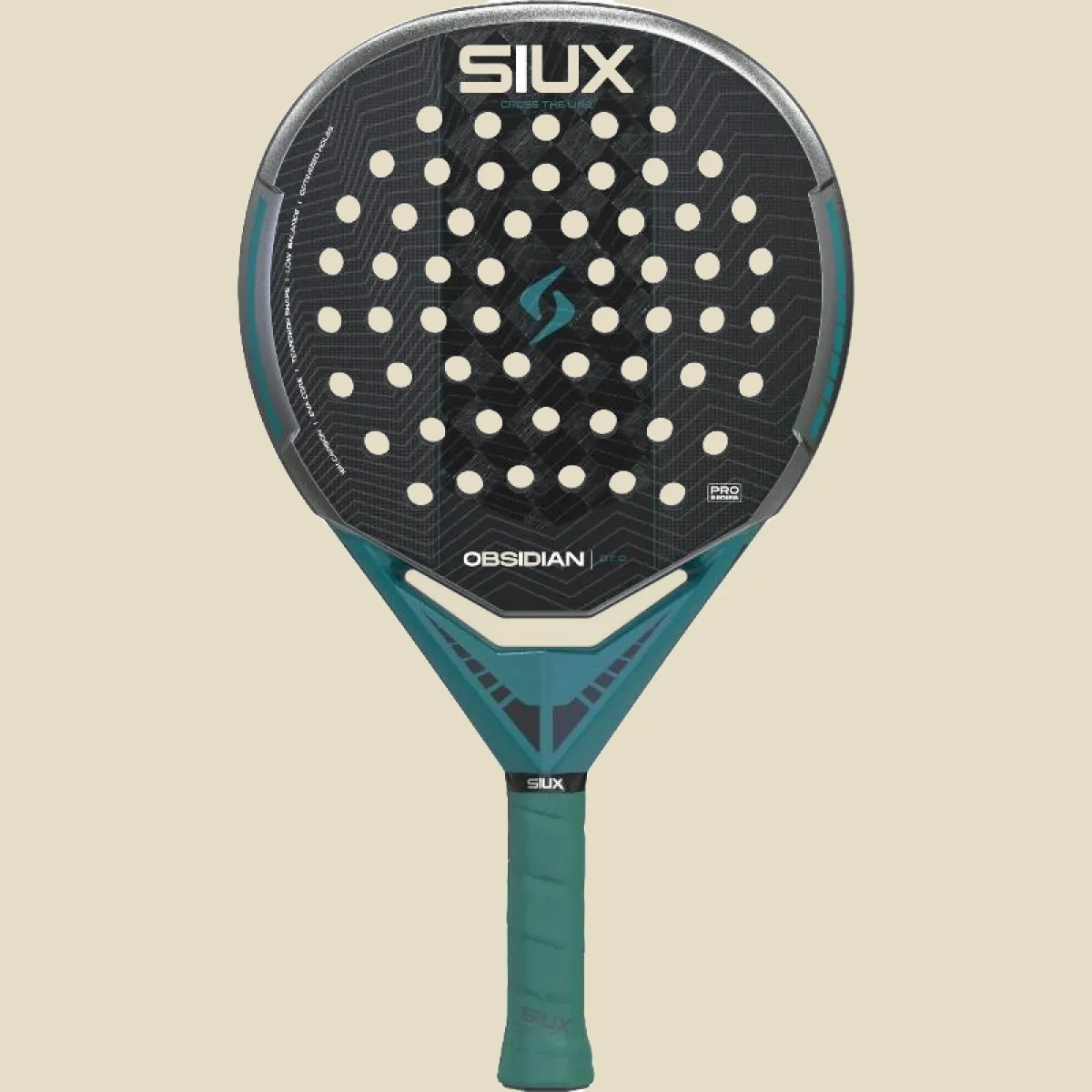 Siux Obsidian Pro 2027 hõbedane, hall / must