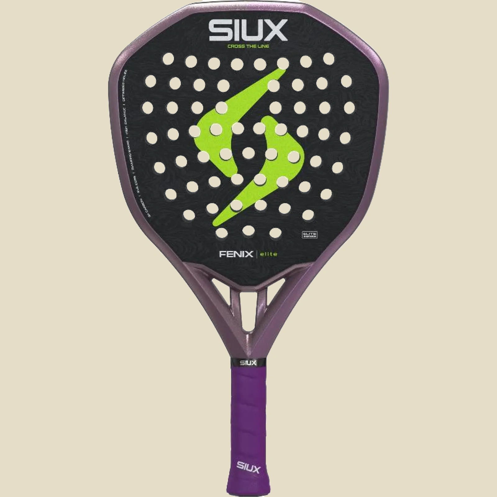 Siux Fenix Elite 2027, lilla / must, eestvaade