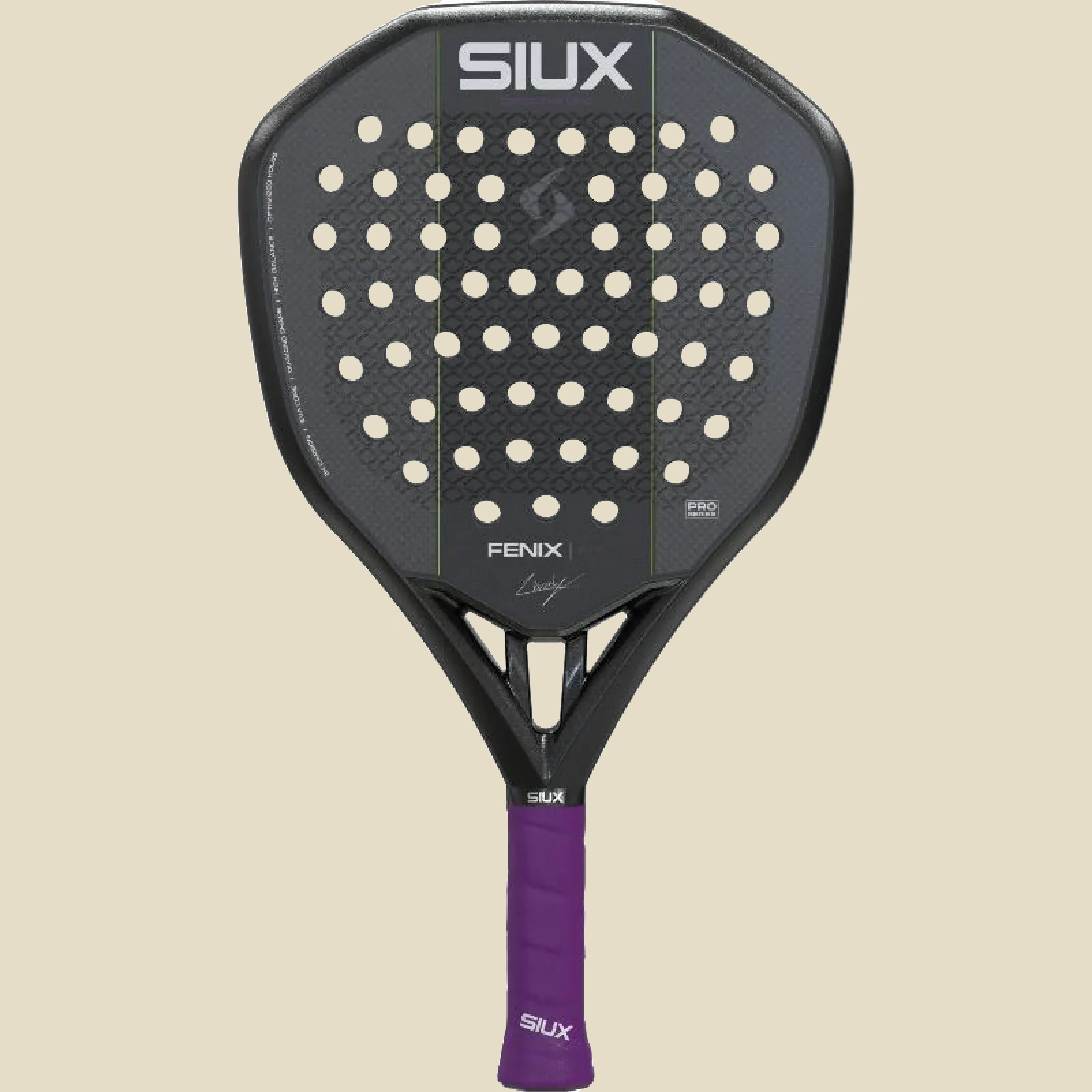 Siux Fenix Pro 2027 must Leo Augsburger, eestvaade