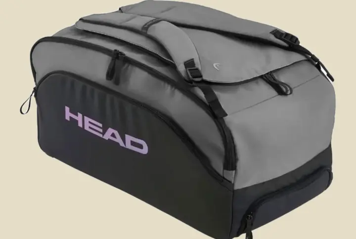 Head Pro X padelikott must, roheline, vaade nurga alt