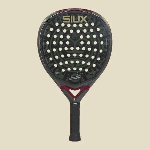 Siux Diablo Pro MX 2026, must / punane, eestvaade