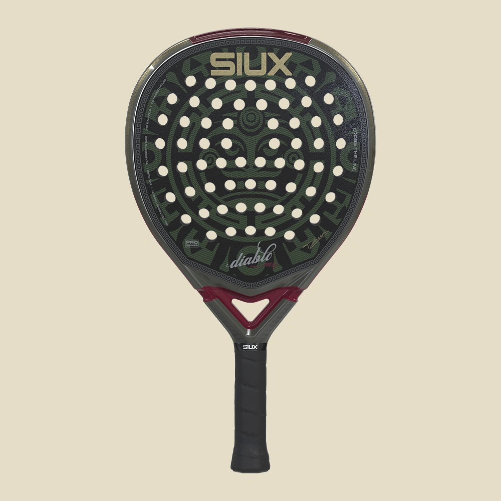 Siux Diablo Pro MX 2026, must / punane, eestvaade