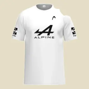 [M] Head Arturo Coello Official T-shirt valge 2025, eestvaade