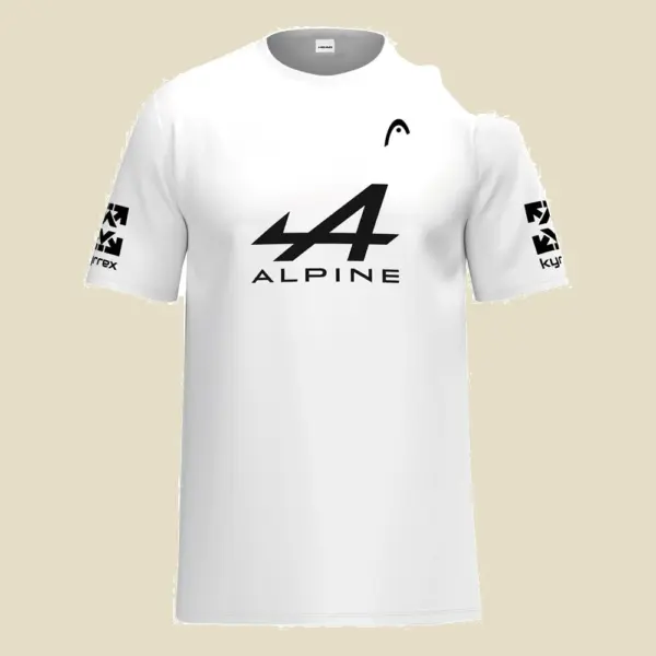 [M] Head Arturo Coello Official T-shirt valge 2025, eestvaade