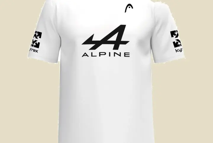 [M] Head Arturo Coello Official T-shirt valge 2025, eestvaade