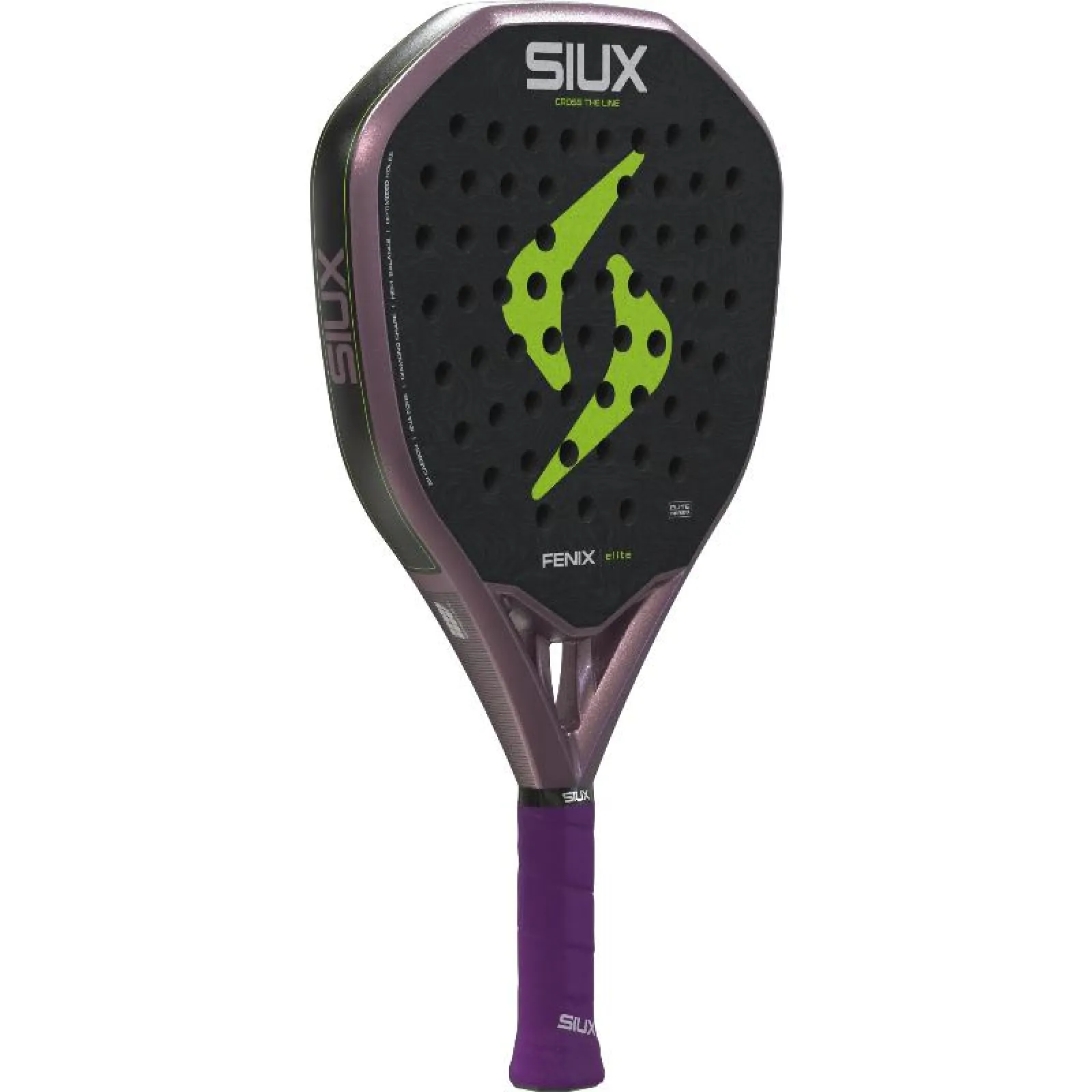 Siux Fenix Elite 2027, lilla / must, vaade nurga alt