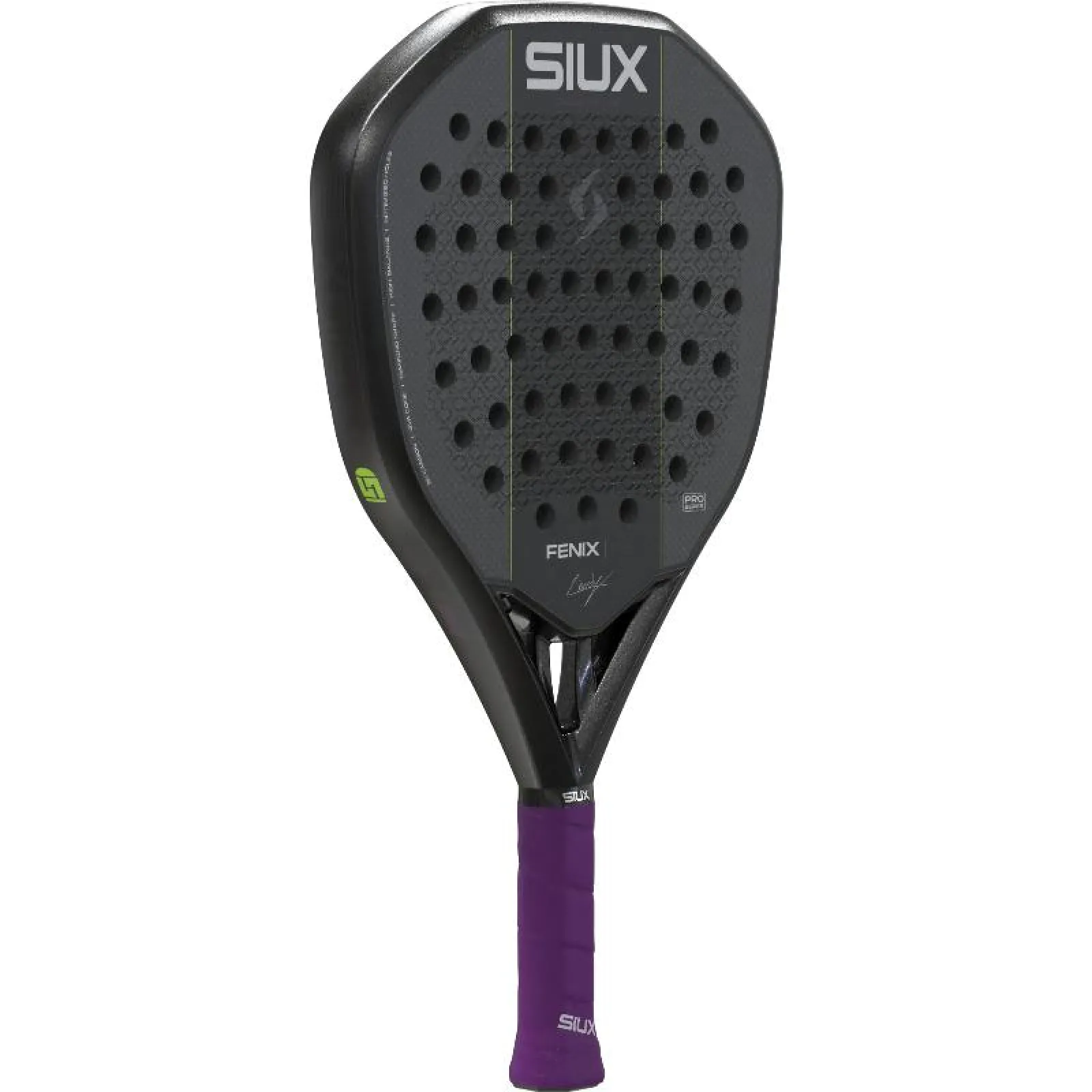 Siux Fenix Pro 2027 must Leo Augsburger, vaade nurga alt