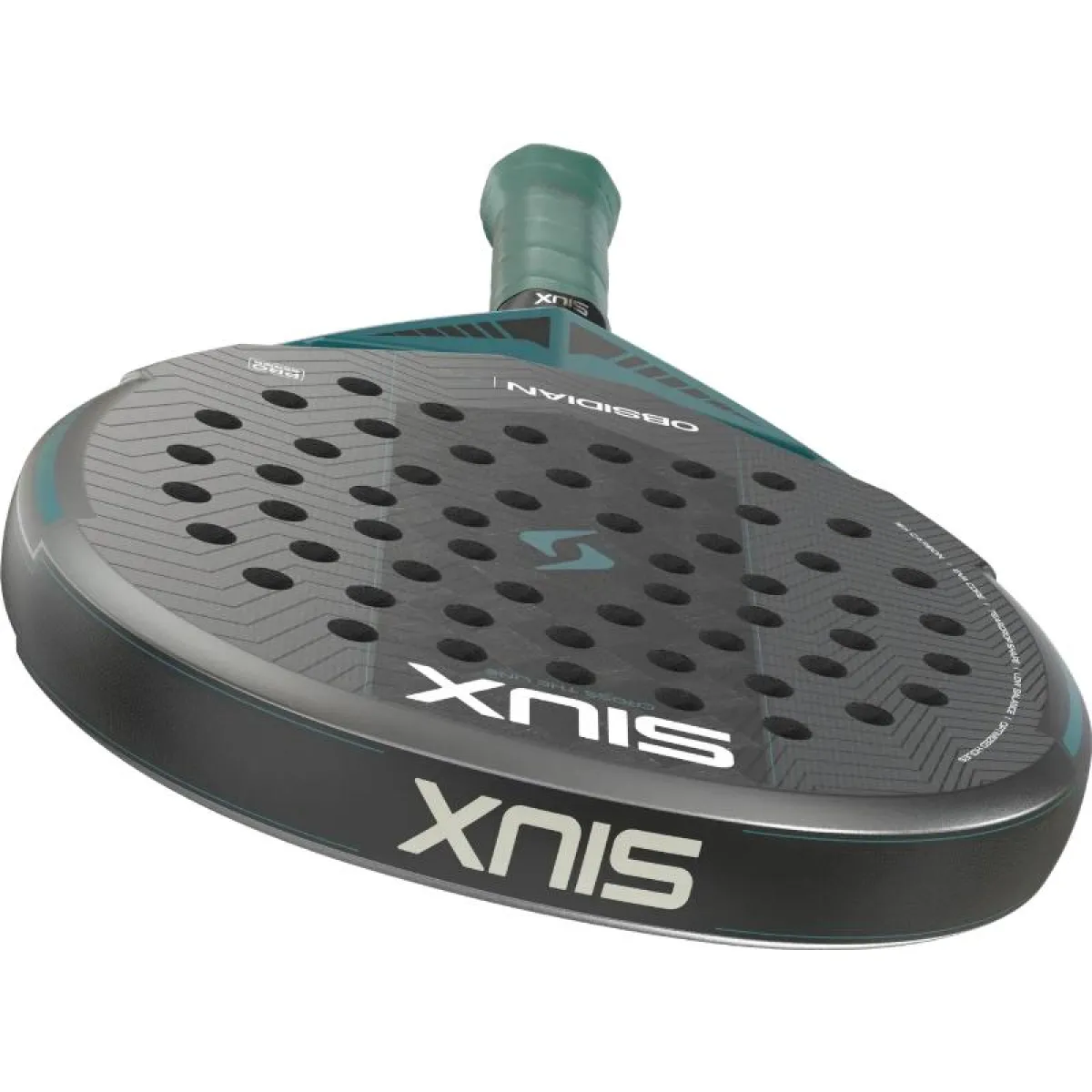 Siux Obsidian Pro 2027 hõbedane, hall / must, vaade nurga alt