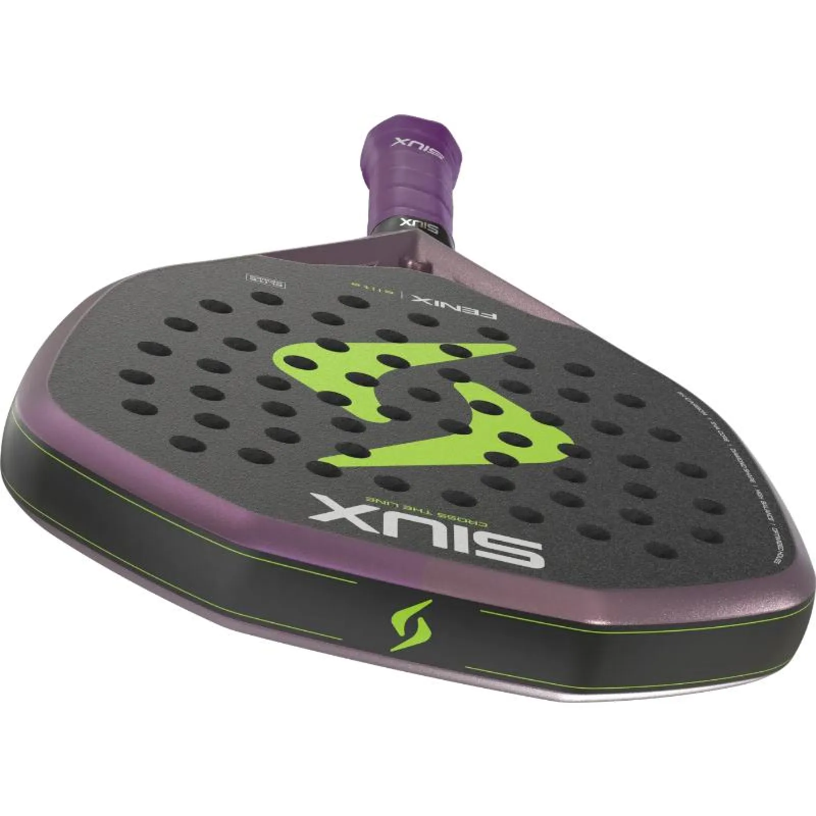 Siux Fenix Elite 2027, lilla / must, vaade nurga alt