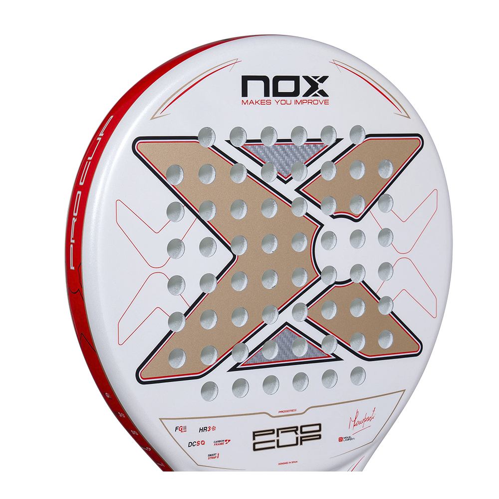 Nox ML10 Pro Cup Coorp 2027, kuldne / punane, lähivaade