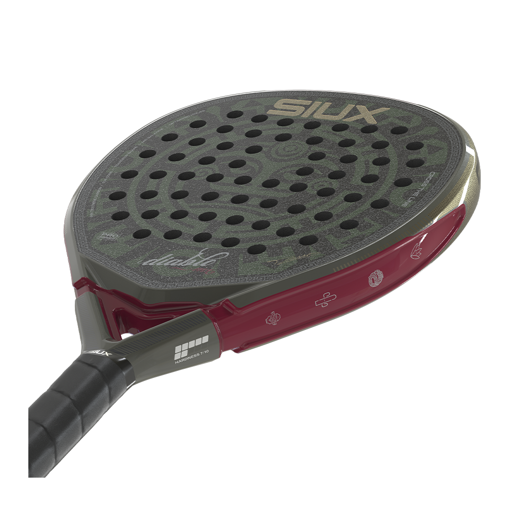 Siux Diablo Pro MX 2026, must / punane, vaade nurga alt
