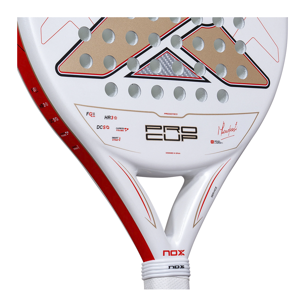 Nox ML10 Pro Cup Coorp 2027, kuldne / punane, lähivaade