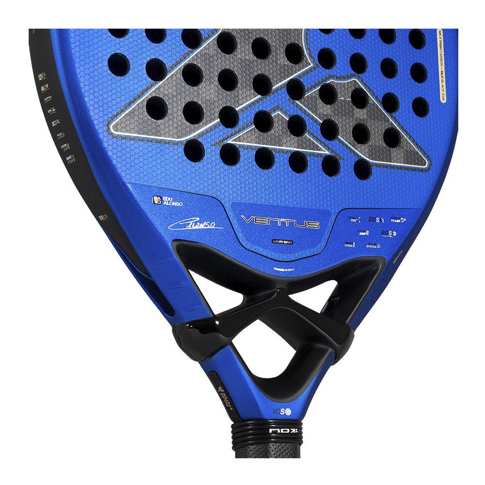 Nox Ventus Hybrid 12K Xtrem 2027 by Edu Alonso, must / sinine, lähivaade