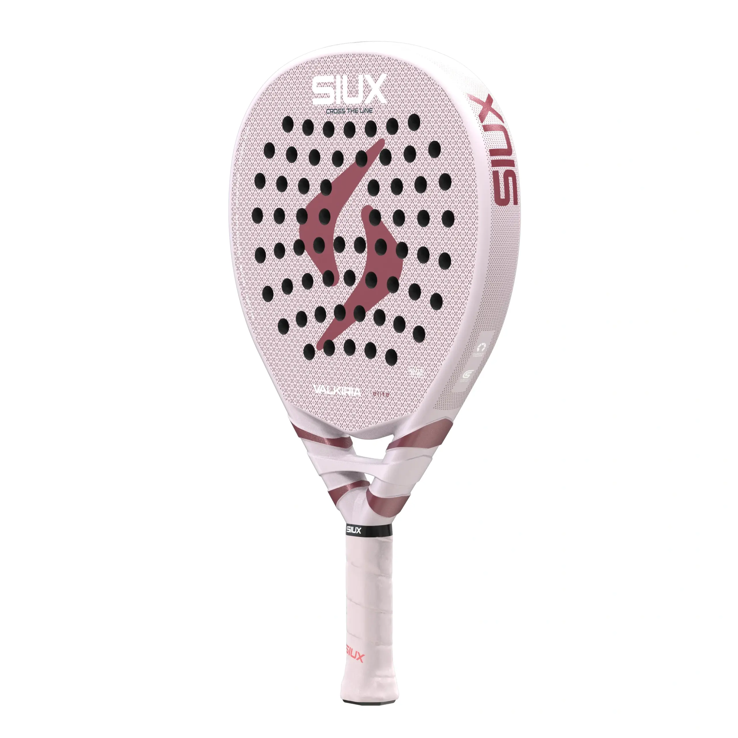 Siux Valkiria Elite 2027, roosa / valge, vaade nurga alt