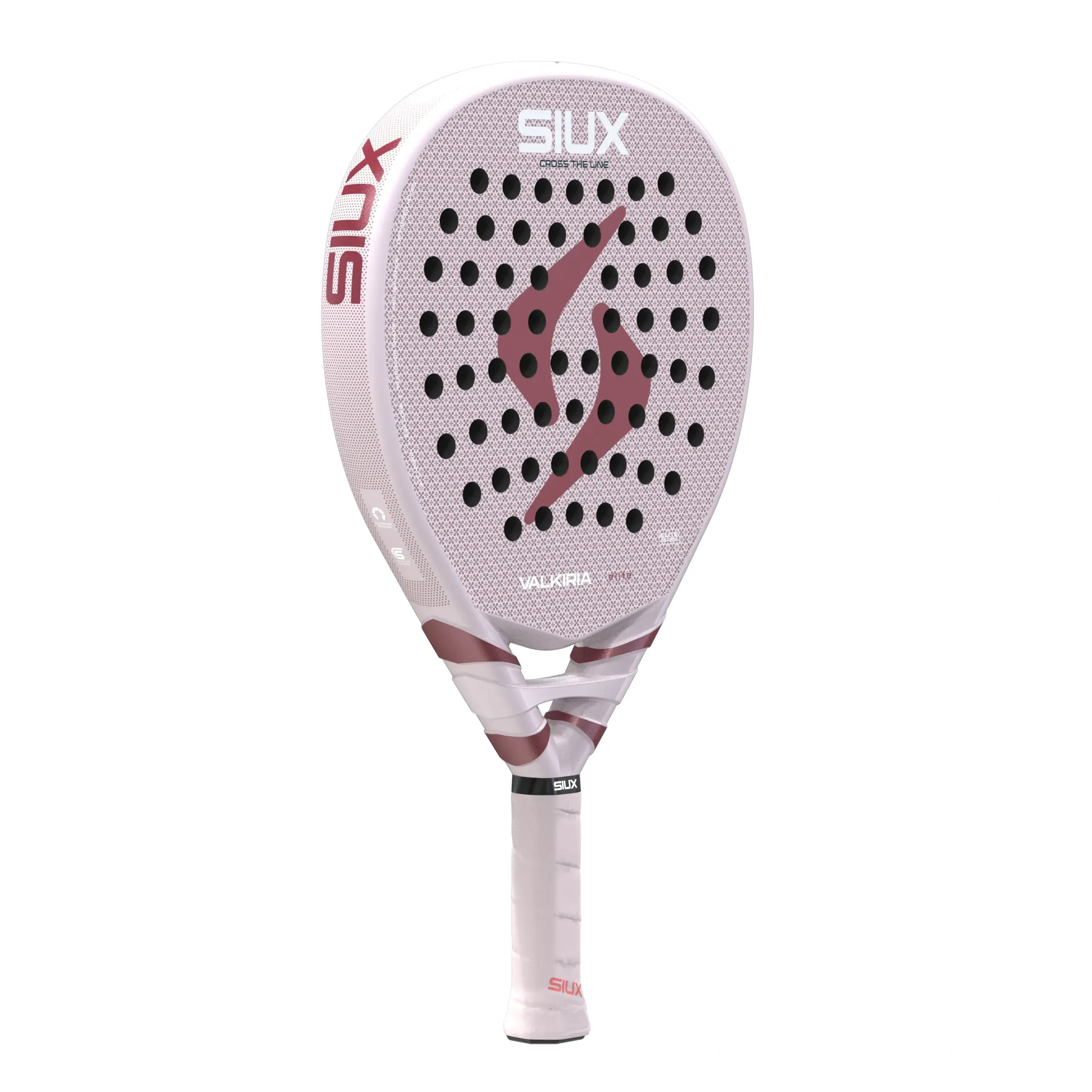 Siux Valkiria Elite 2027, roosa / valge, vaade nurga alt