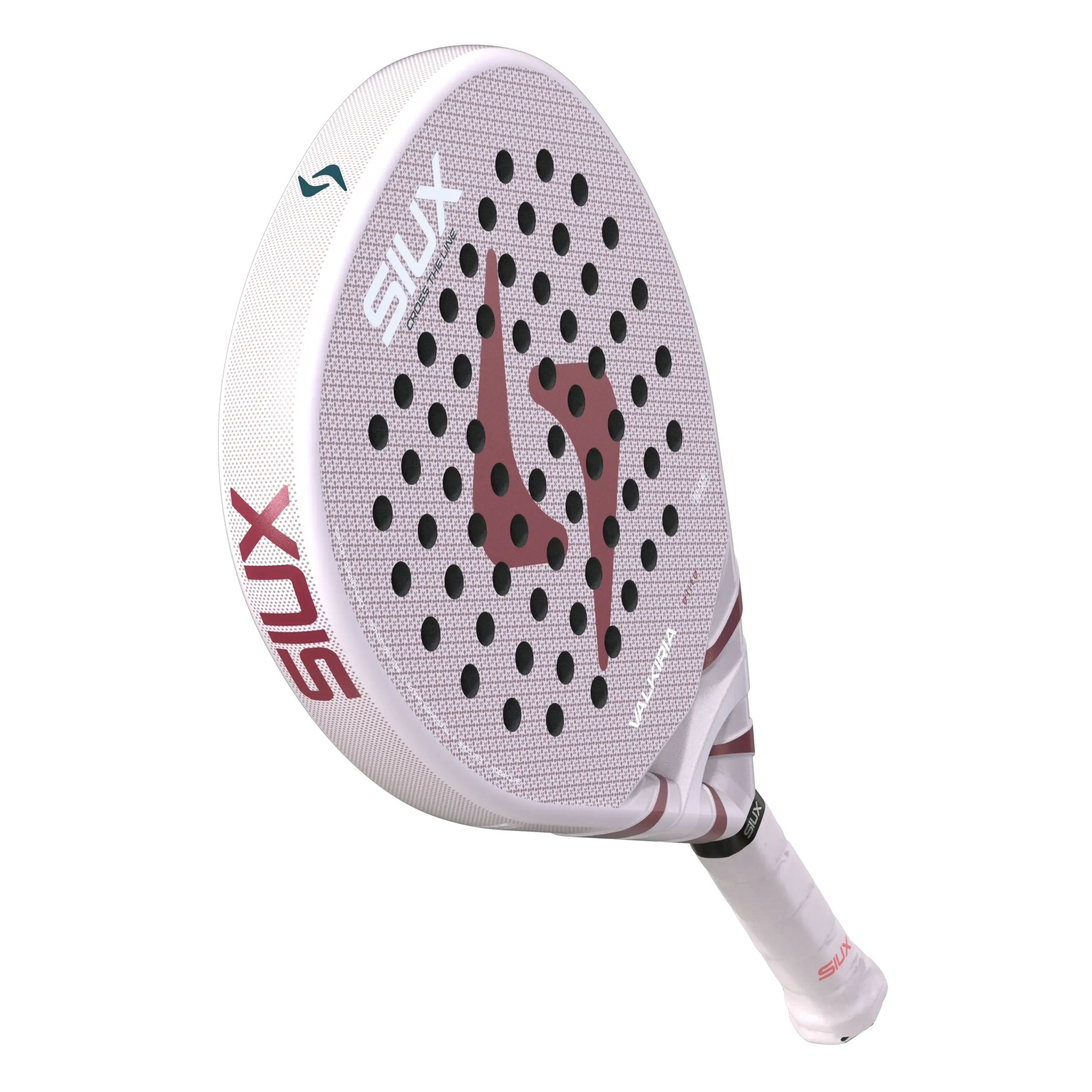 Siux Valkiria Elite 2027, roosa / valge, vaade nurga alt